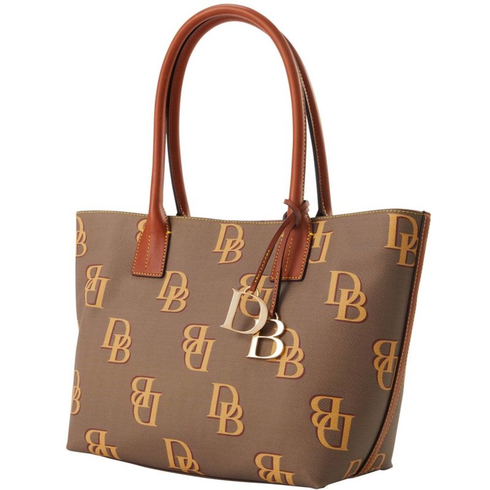 Dooney & Bourke Monogram Small Russel - Taupe - Picture 2 of 4